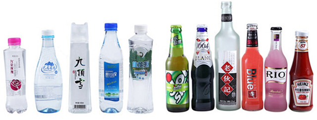 पूरी तरह से स्वचालित उच्च गति रोटरी पीईटी प्लास्टिक की बोतलें लेबलिंग मशीन प्रकार की बोतल